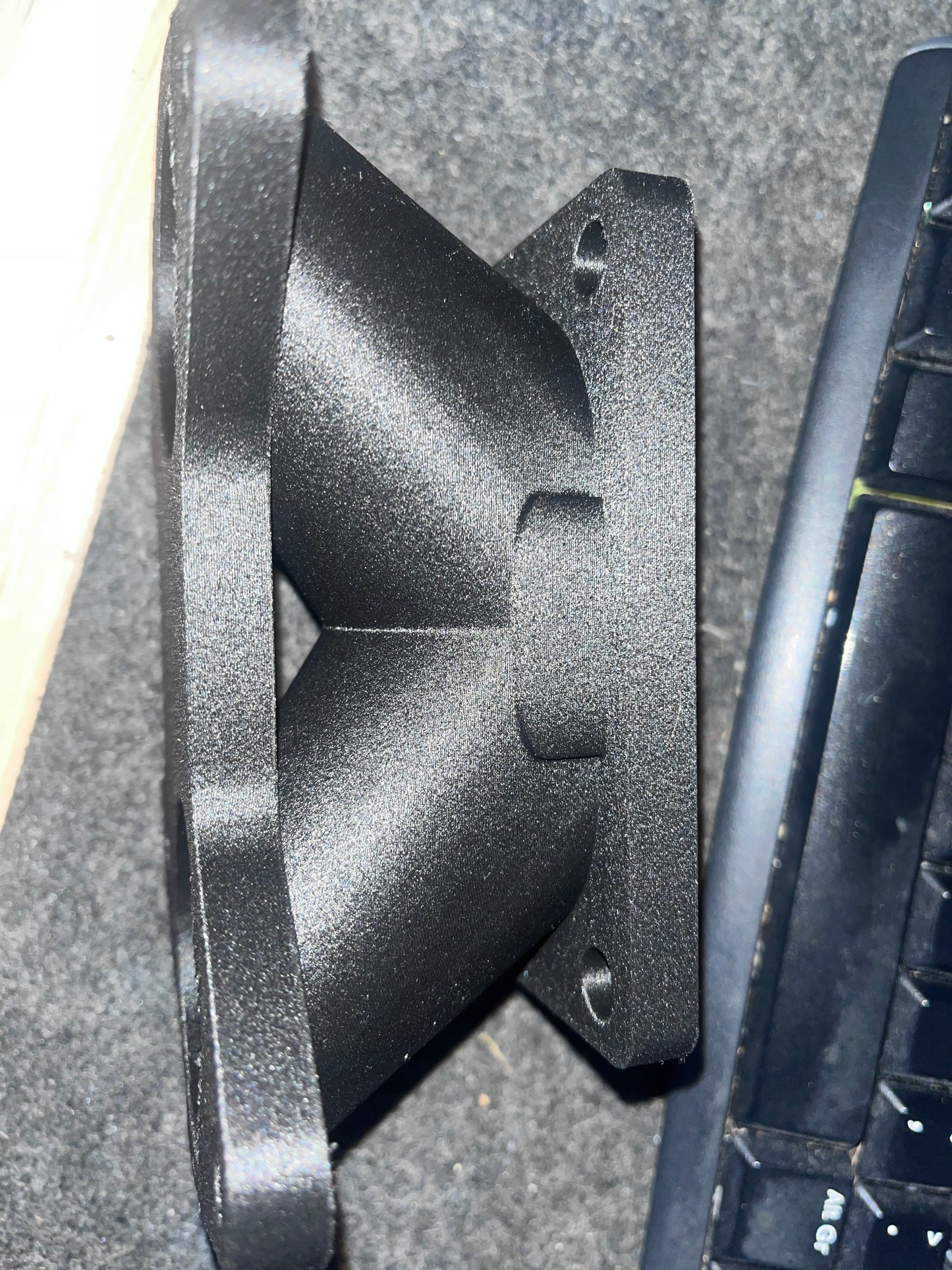 Porsche 924 single DCOE adapter (nylon)