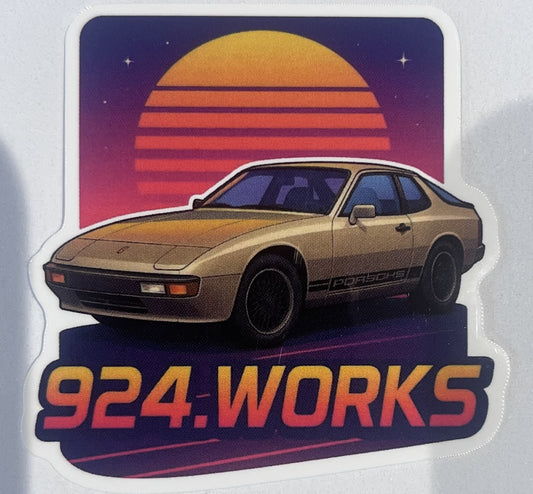 Bronze 924 Sticker 6cm (small)